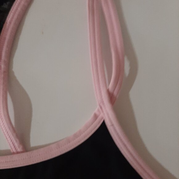 Victoria secret pink peekaboo lace couture sports bra xs - Picture 6 of 7